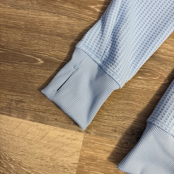 Straight Down Women’s Zip Up Eliza Jacket Hoodie Blue Waffle Golf Active- Large - Picture 7 of 13